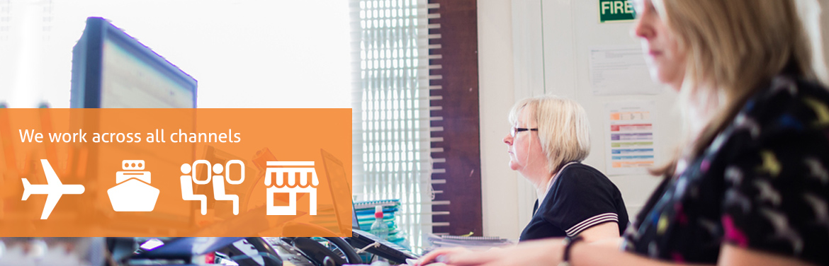 We work across all channels