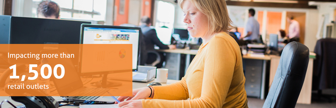 Impacting more than 1,500 retail outlets