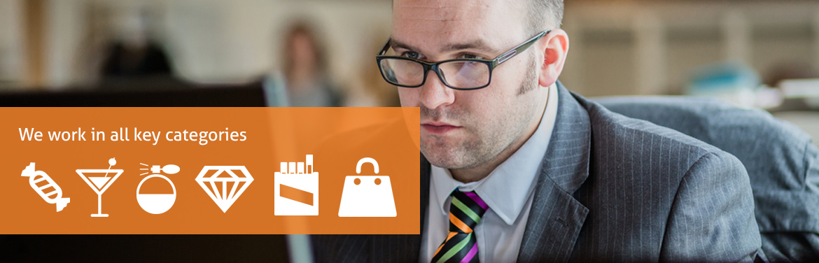 We work in all key categories